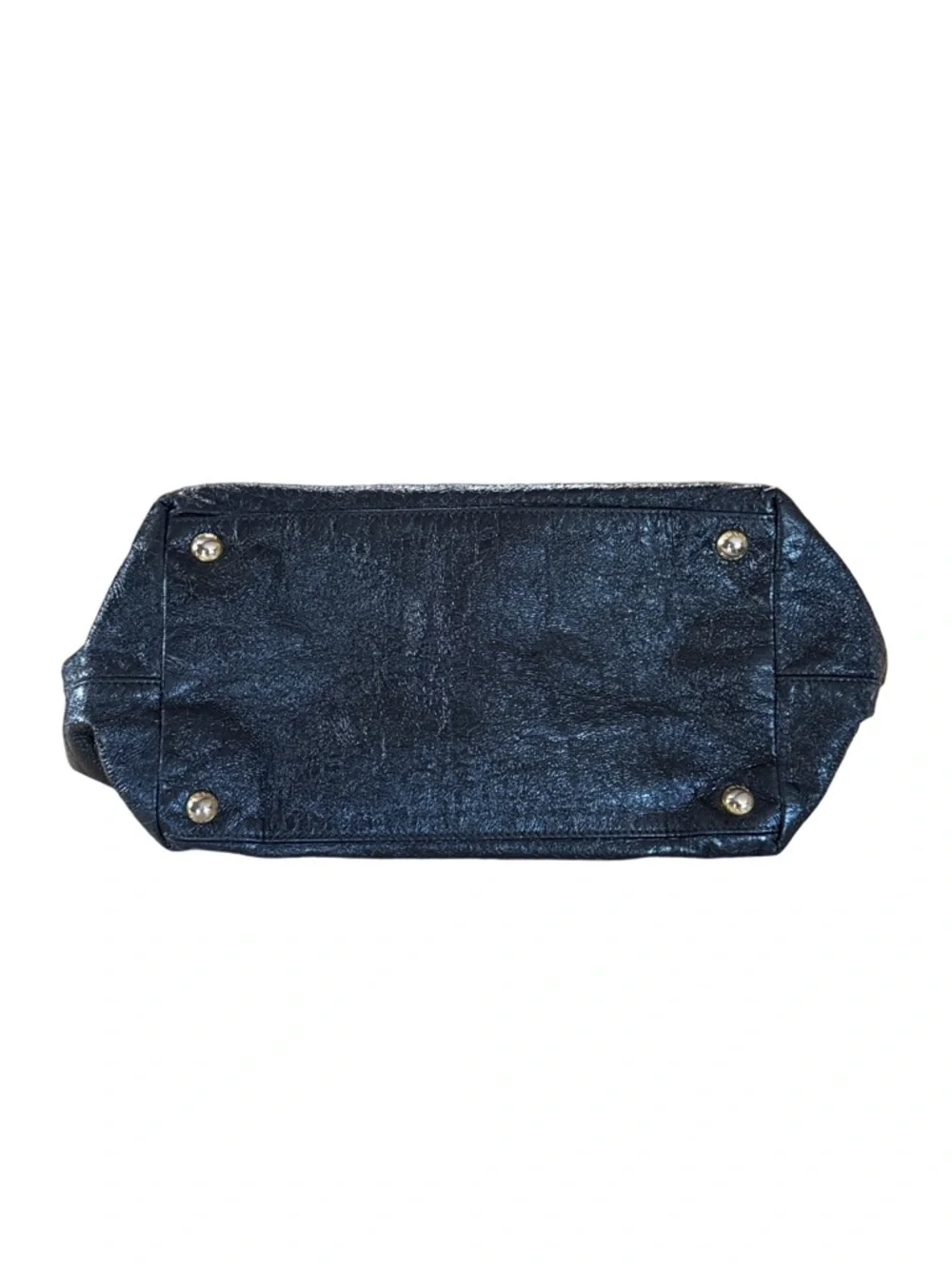 PRADA Ribbon Handbag Tote Black Patent with COA & Dust Bag VTG Medium 9x11x6 - Picture 11 of 17